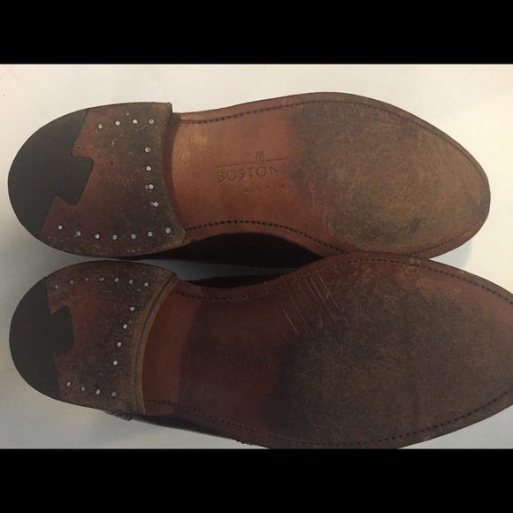 Bostonian Impression Leather Wing Tip Dress Shoe - Picture 4 of 5